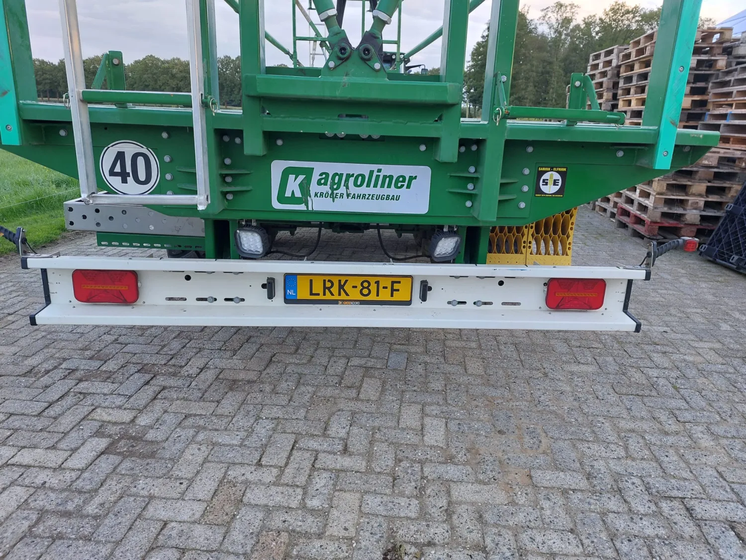 Kroger Balenwagen PW24 (2023) te koop | Achteras gestuurd