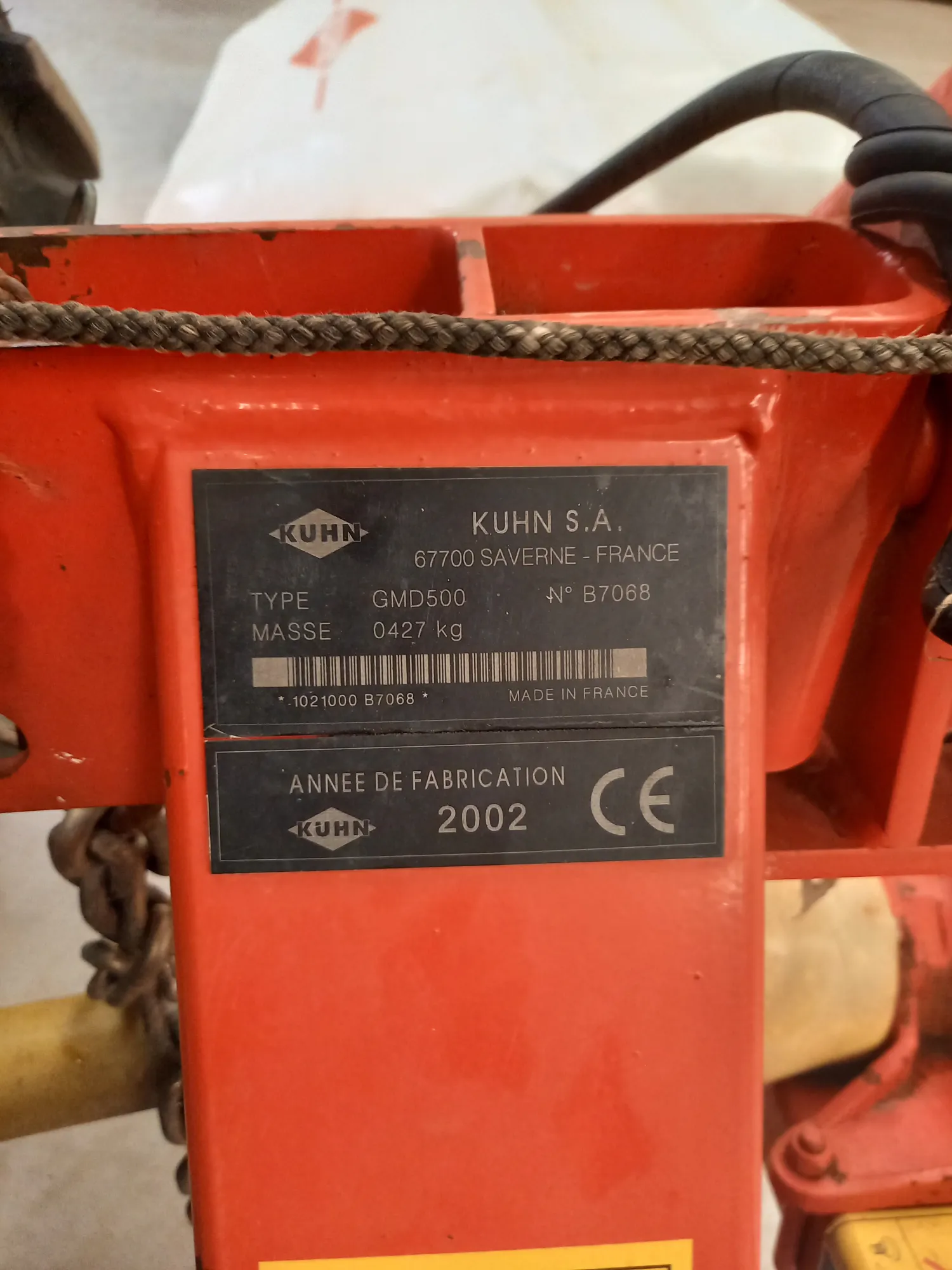 Kuhn GMD500 Schijvenmaaier - Nette Staat