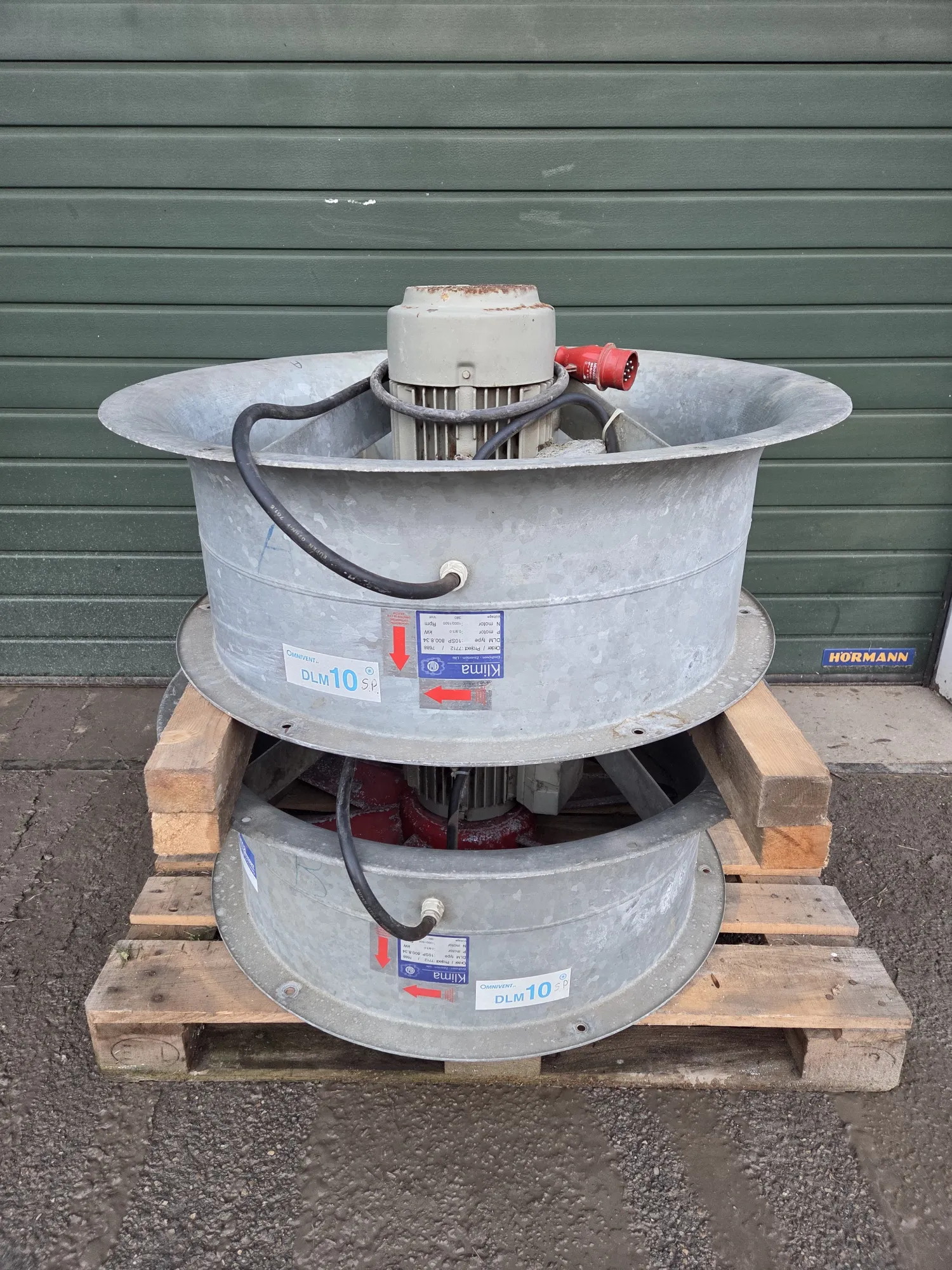 Ventilatoare axiale Klima DLM-10SP - 80cm, 2 viteze