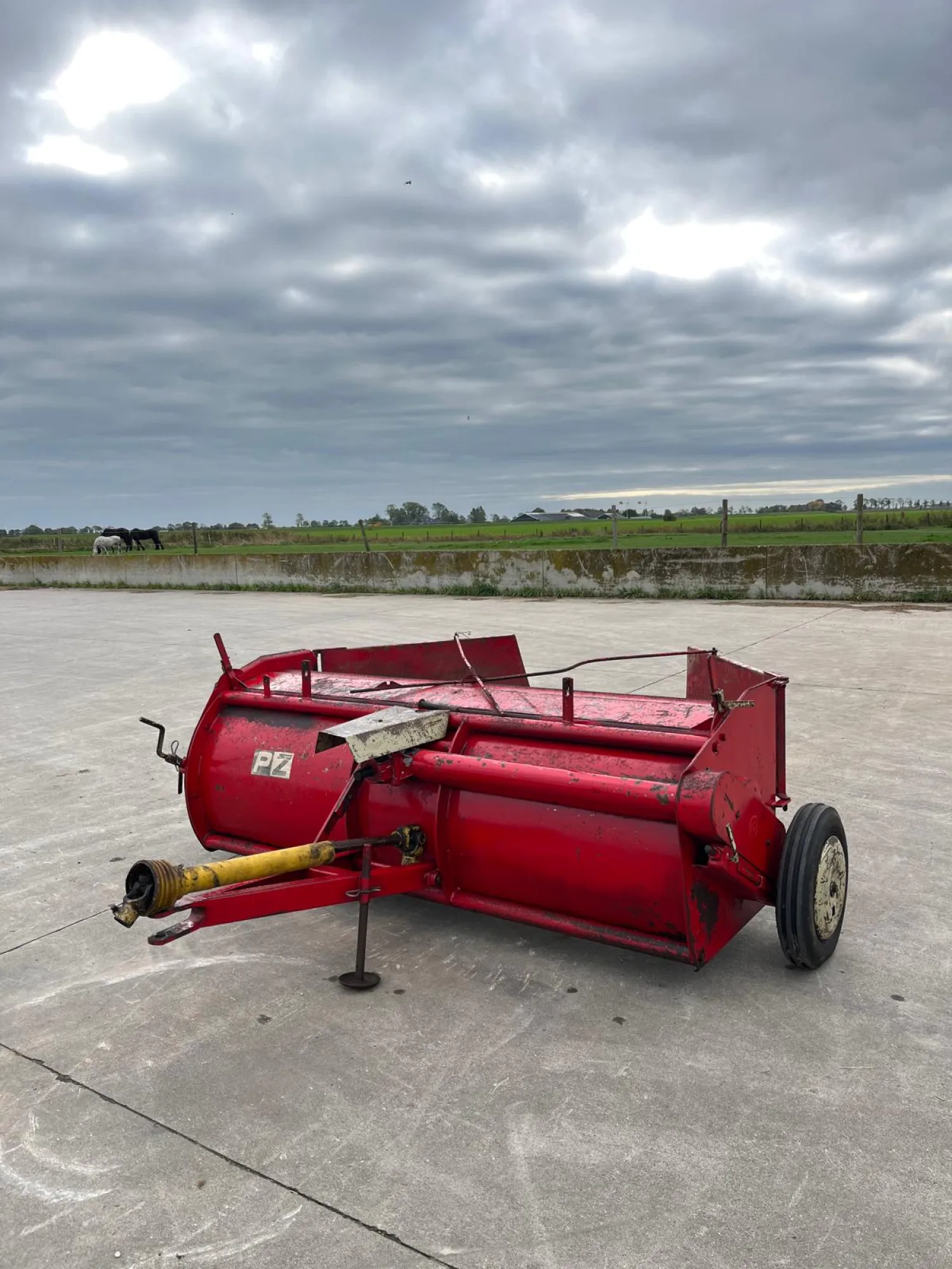 PZ Trommelschudder 220 cm - Uitstekende Staat