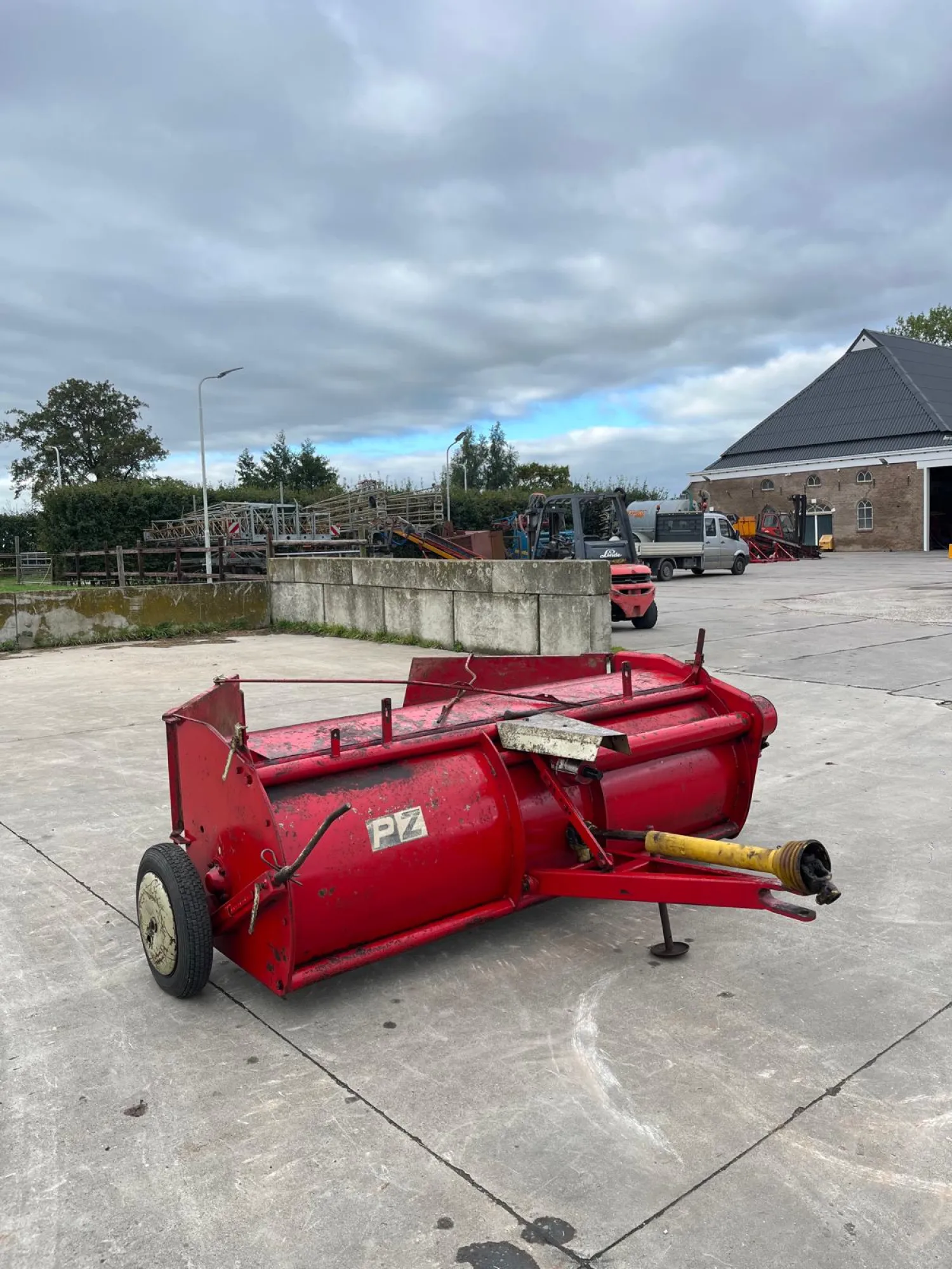 PZ Trommelschudder 220 cm - Uitstekende Staat