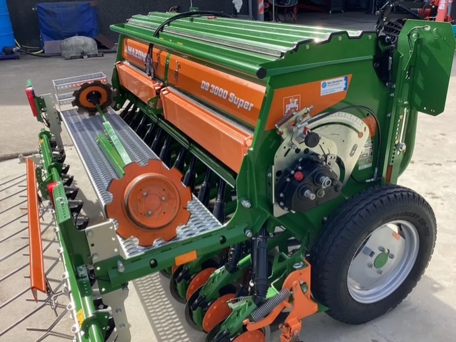 Amazone D-9 Super Seed Drill 3m - For Sale