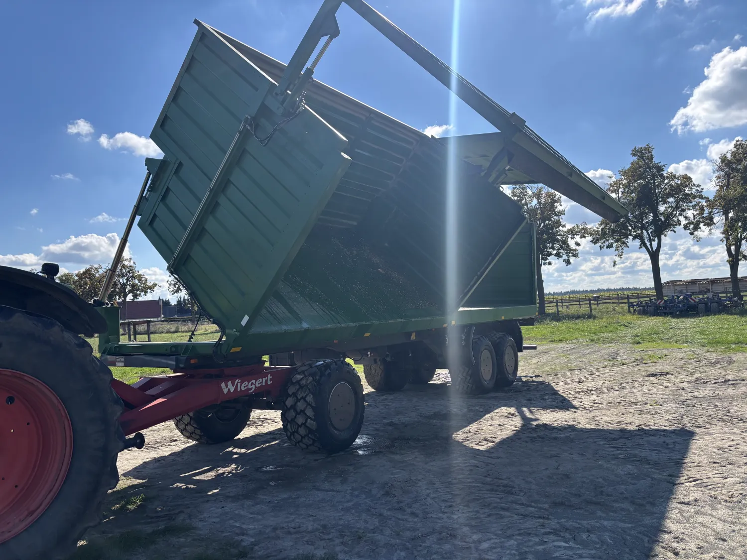 Krassort 3-Achs-Kipper, 50cbm, TÜV 2026