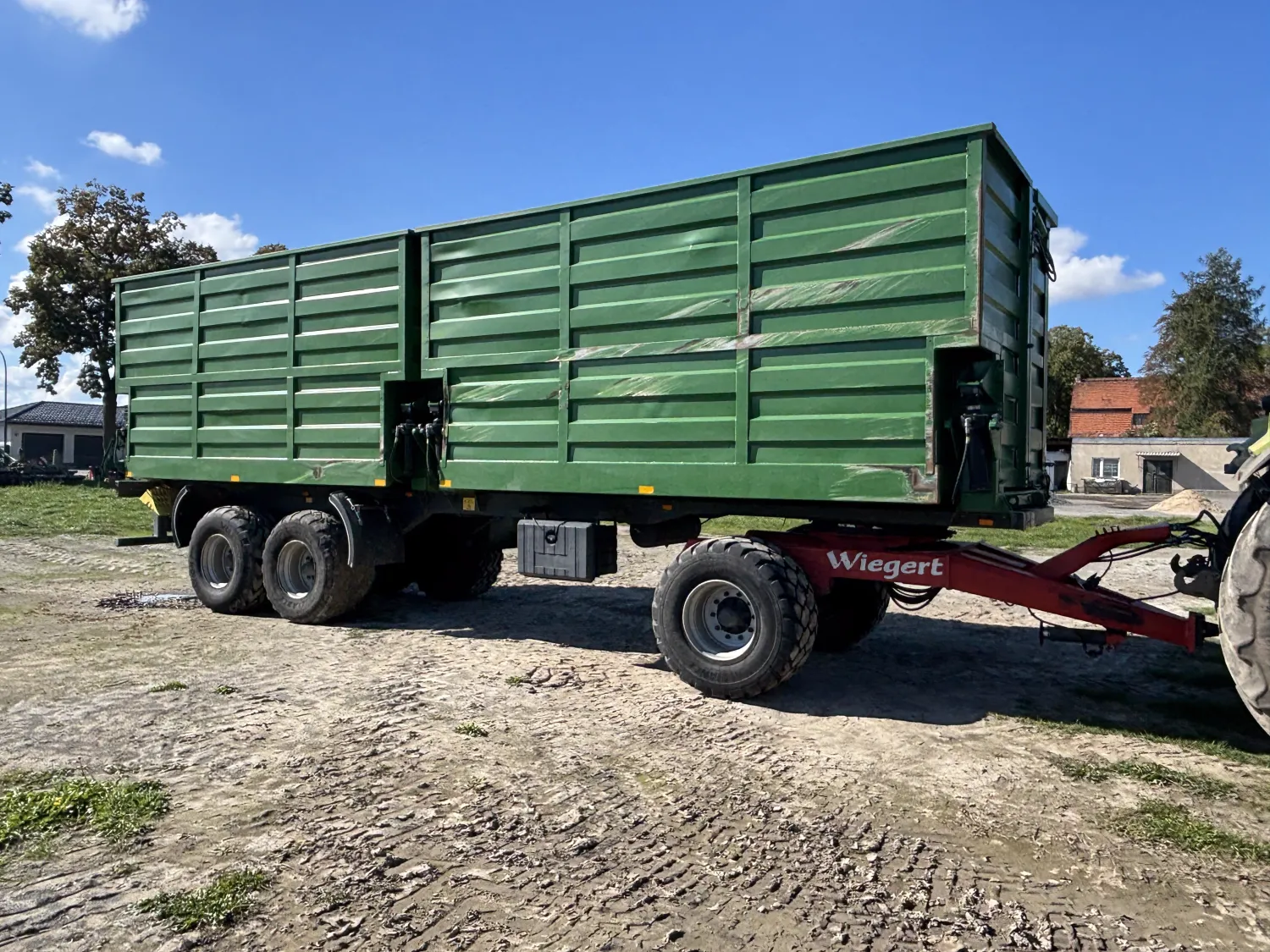 Krassort 3-Achs-Kipper, 50cbm, TÜV 2026