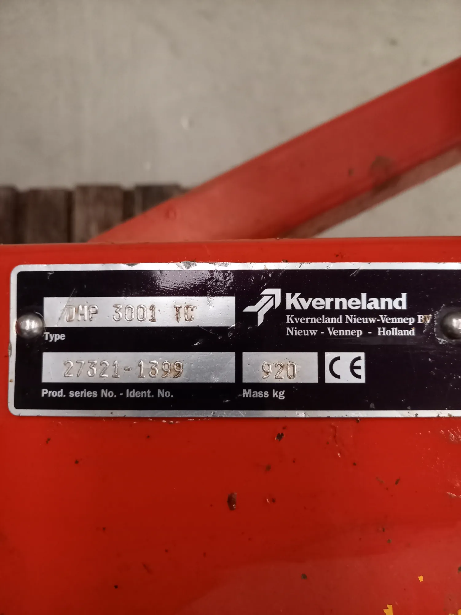 Vicon DMP 3001TC Maaier met kneuzer - Achtermaaier