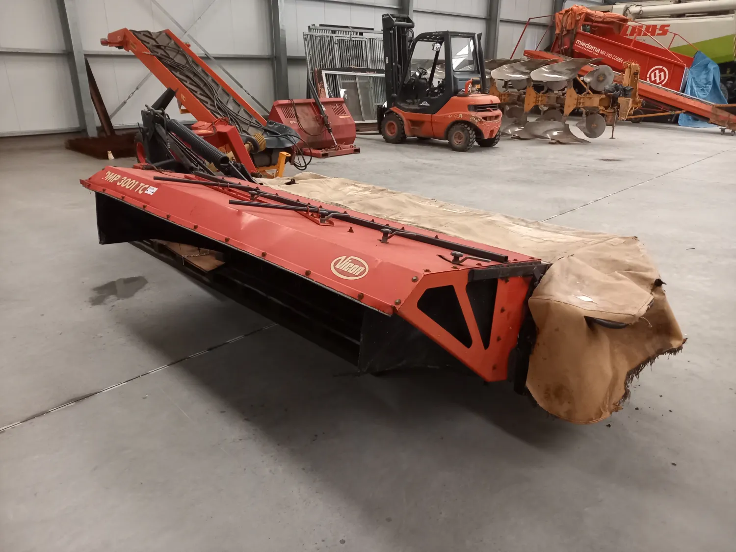 Vicon DMP 3001TC Maaier met kneuzer - Achtermaaier