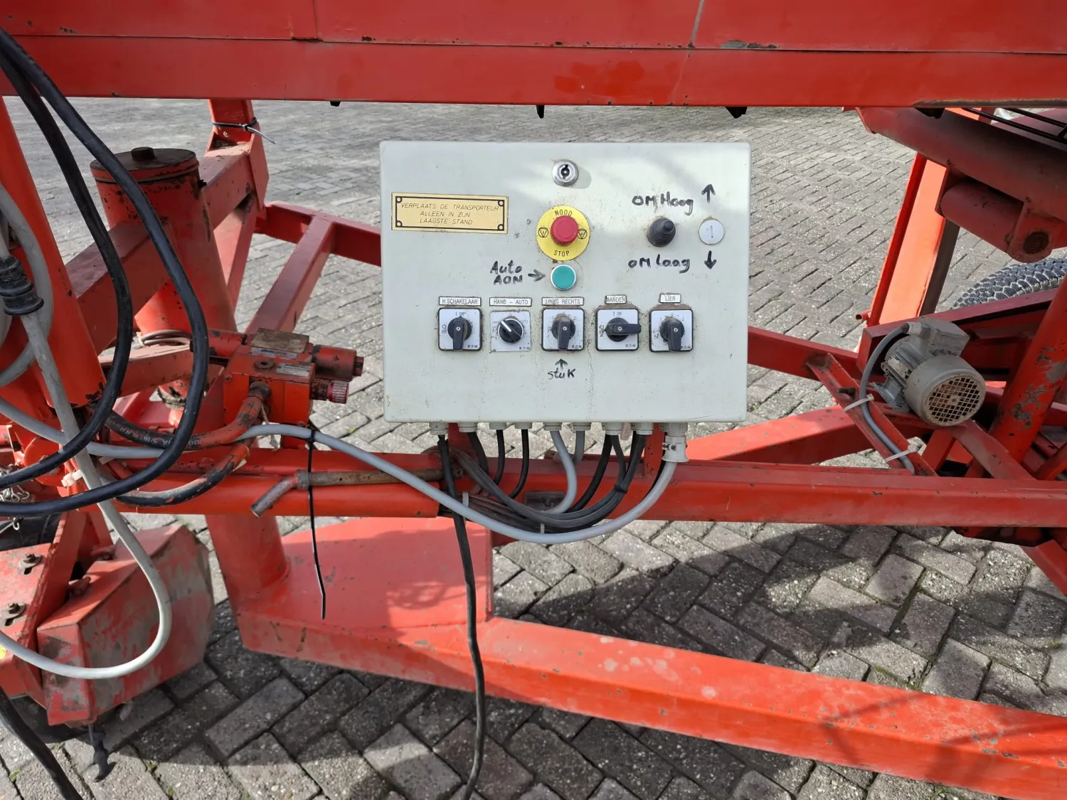 Amac BK12 Boxenvuller - 12 Meter - Elektrisch Verrijdbaar