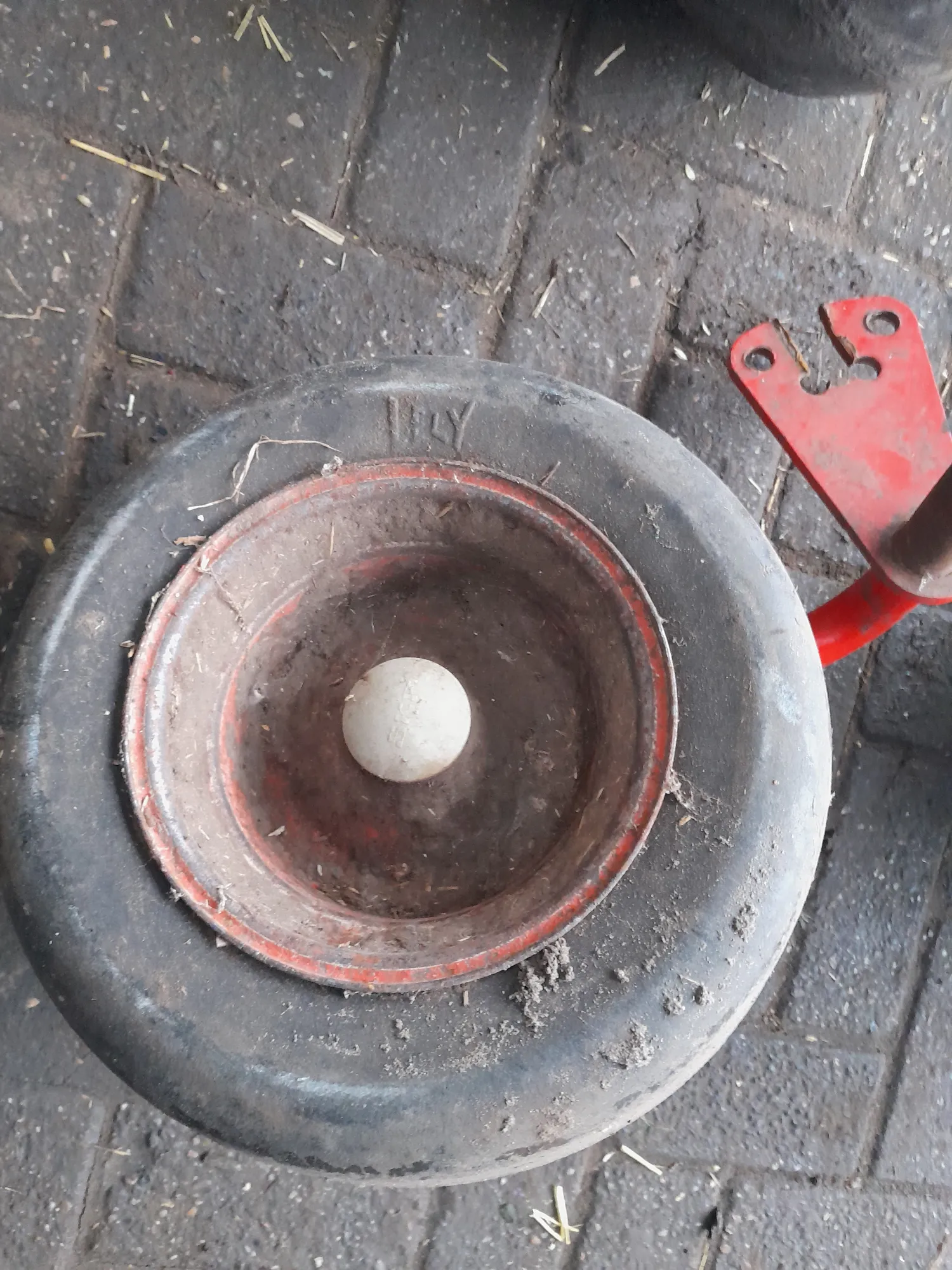 Steunwielen voor Hooischudder - Massief, 4 stuks