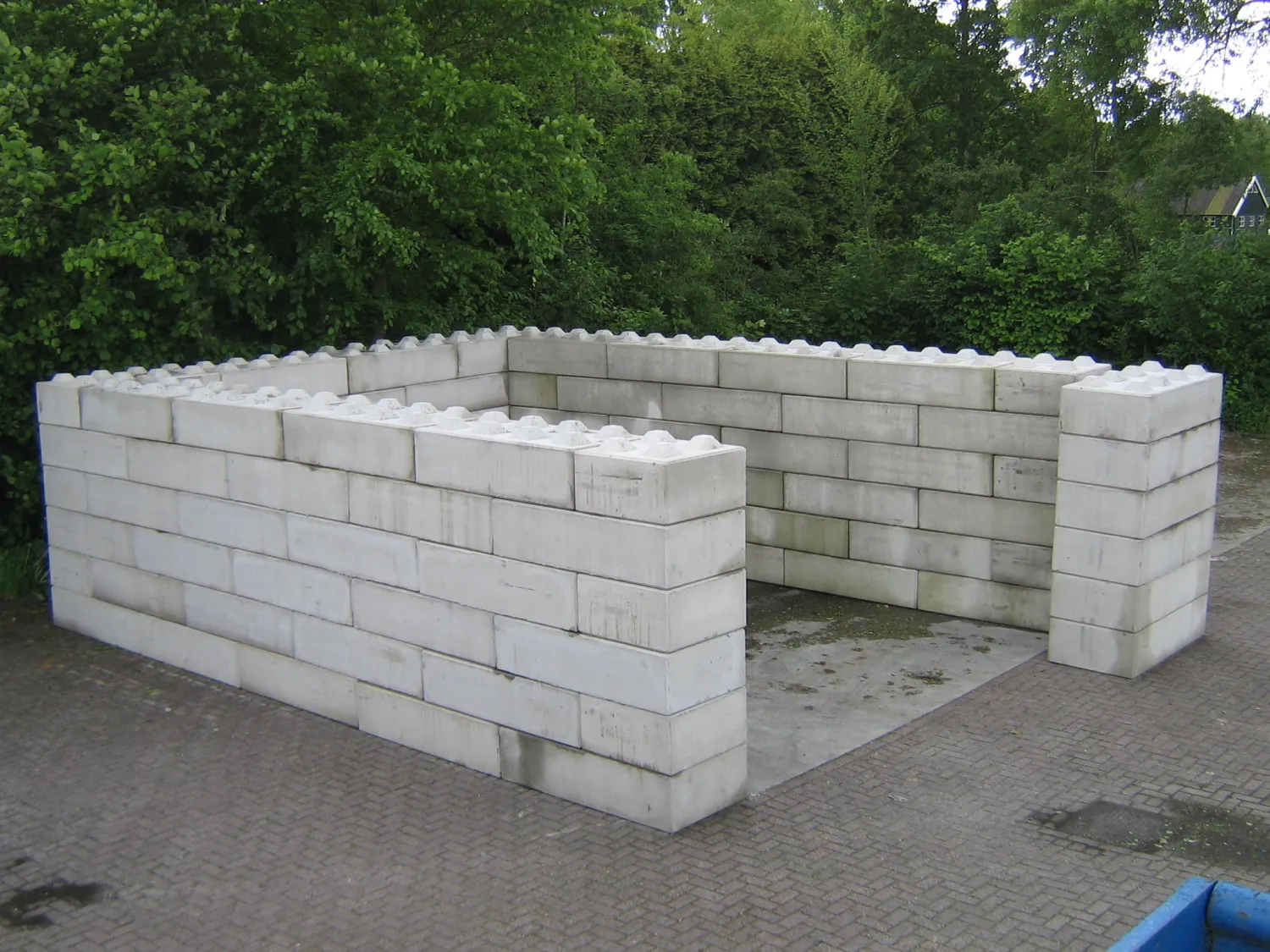 Stapelblokken 160x80x80 - Ideaal voor Opslag en Afscheiding