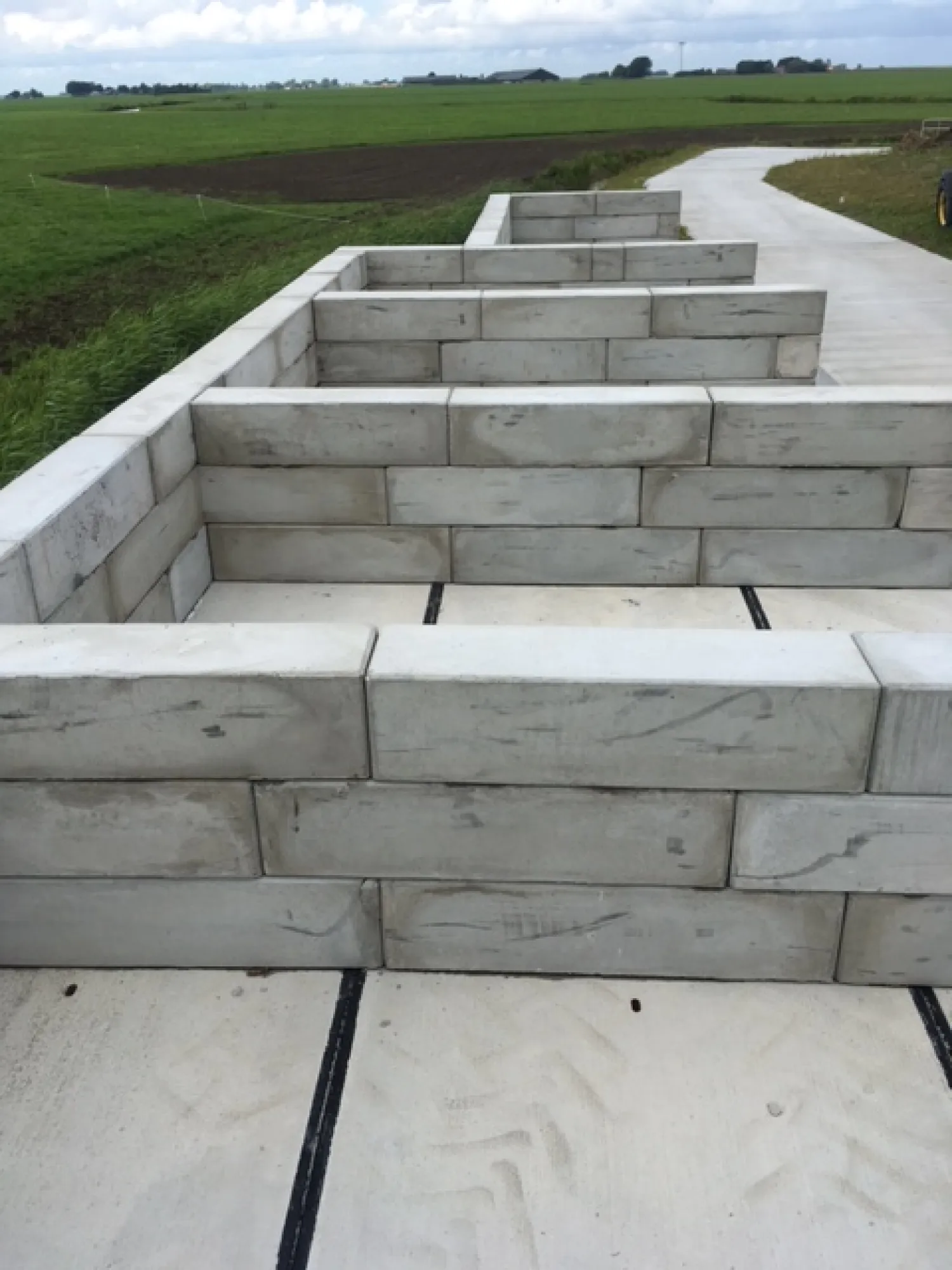 Stapelblokken 160x80x80 - Ideaal voor Opslag en Afscheiding