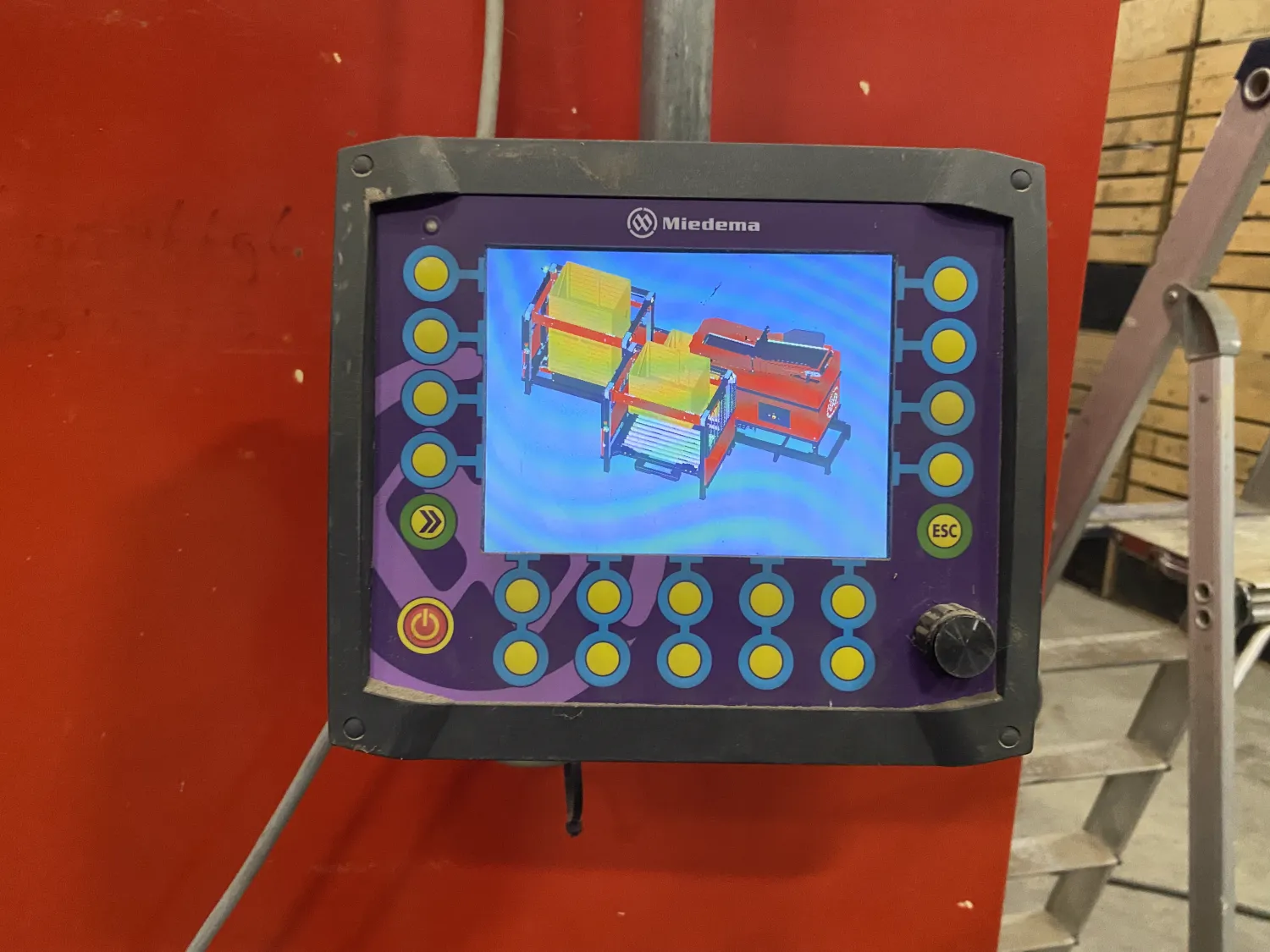 Dewulf-Miedema MB111 kistenvuller | Hoge capaciteit