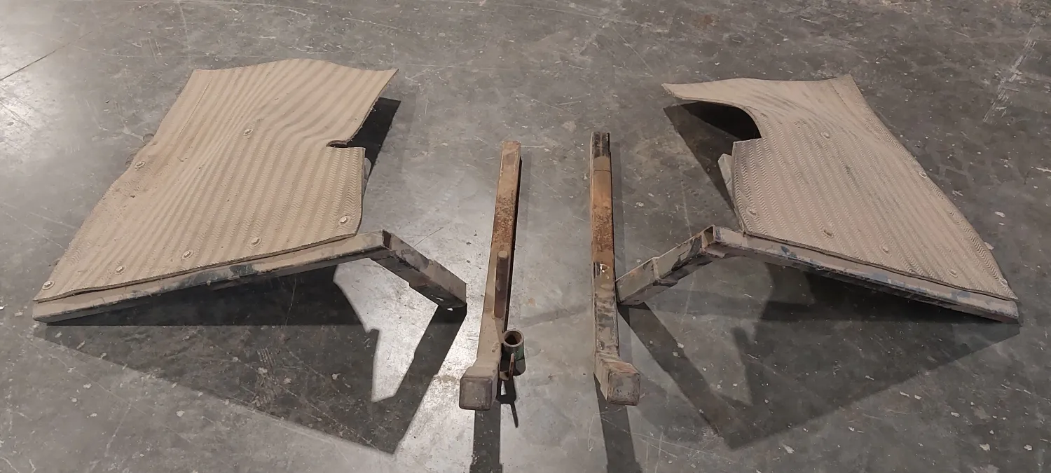 Spatlappen voor JD 6420 - Gebruikt met bevestiging