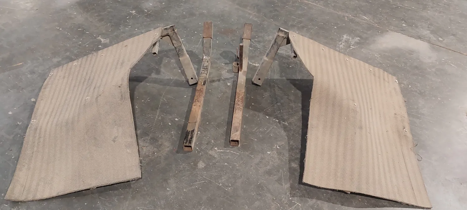 Spatlappen voor JD 6420 - Gebruikt met bevestiging