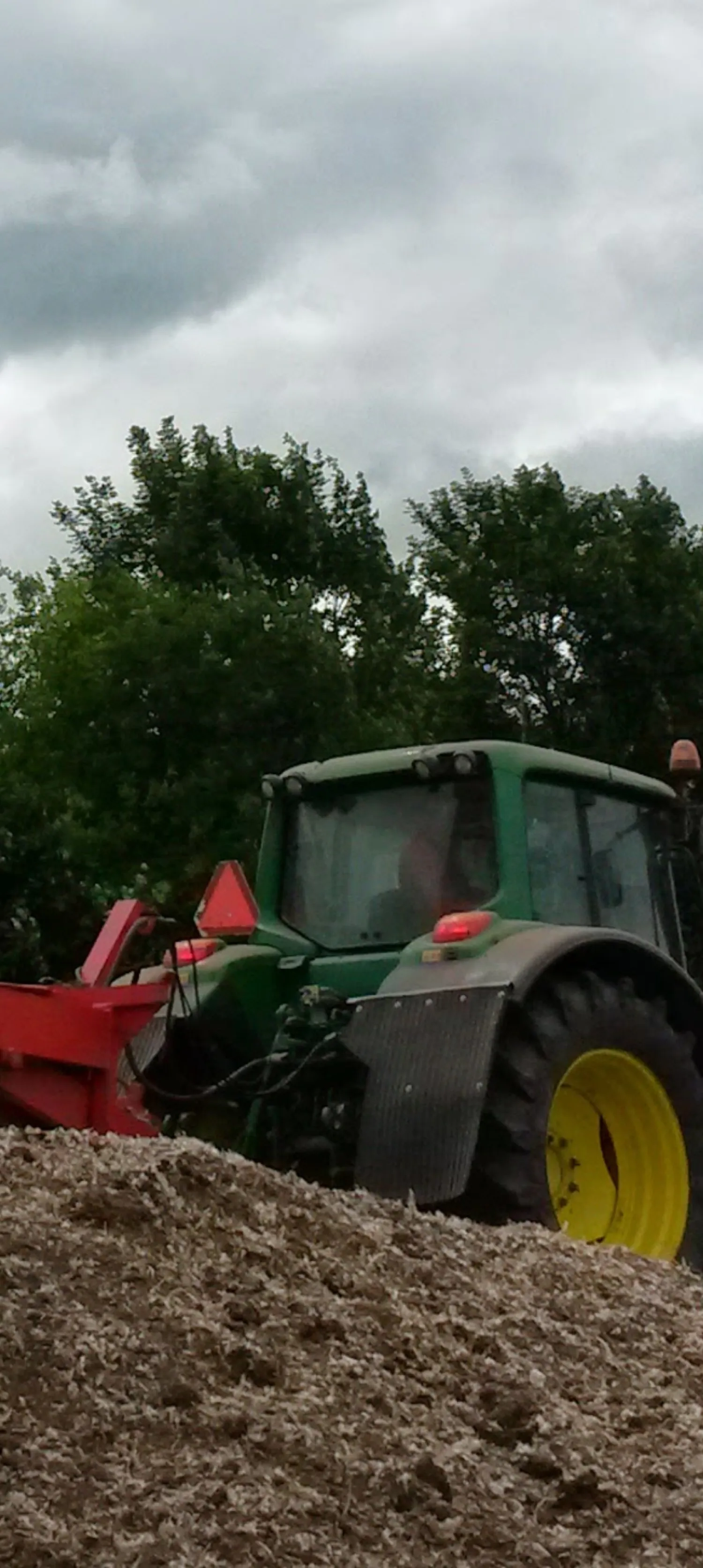 Spatlappen voor JD 6420 - Gebruikt met bevestiging