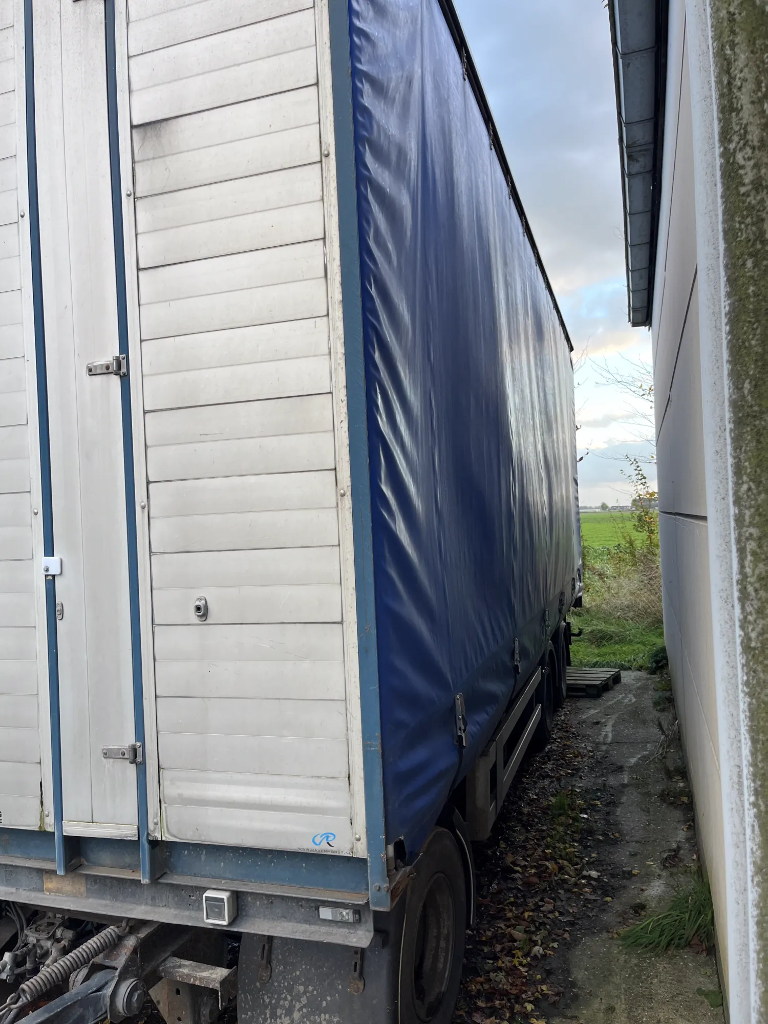 Landbouw aanhangwagen te koop - 8 meter laadlengte