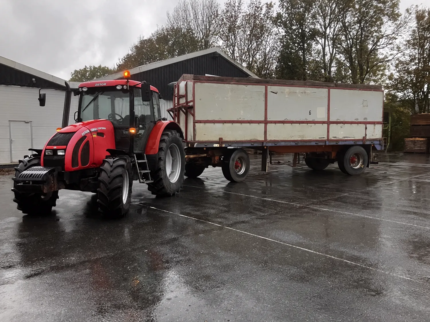 Aardappel/uien onderlosser Groenewegen - 17000 kg