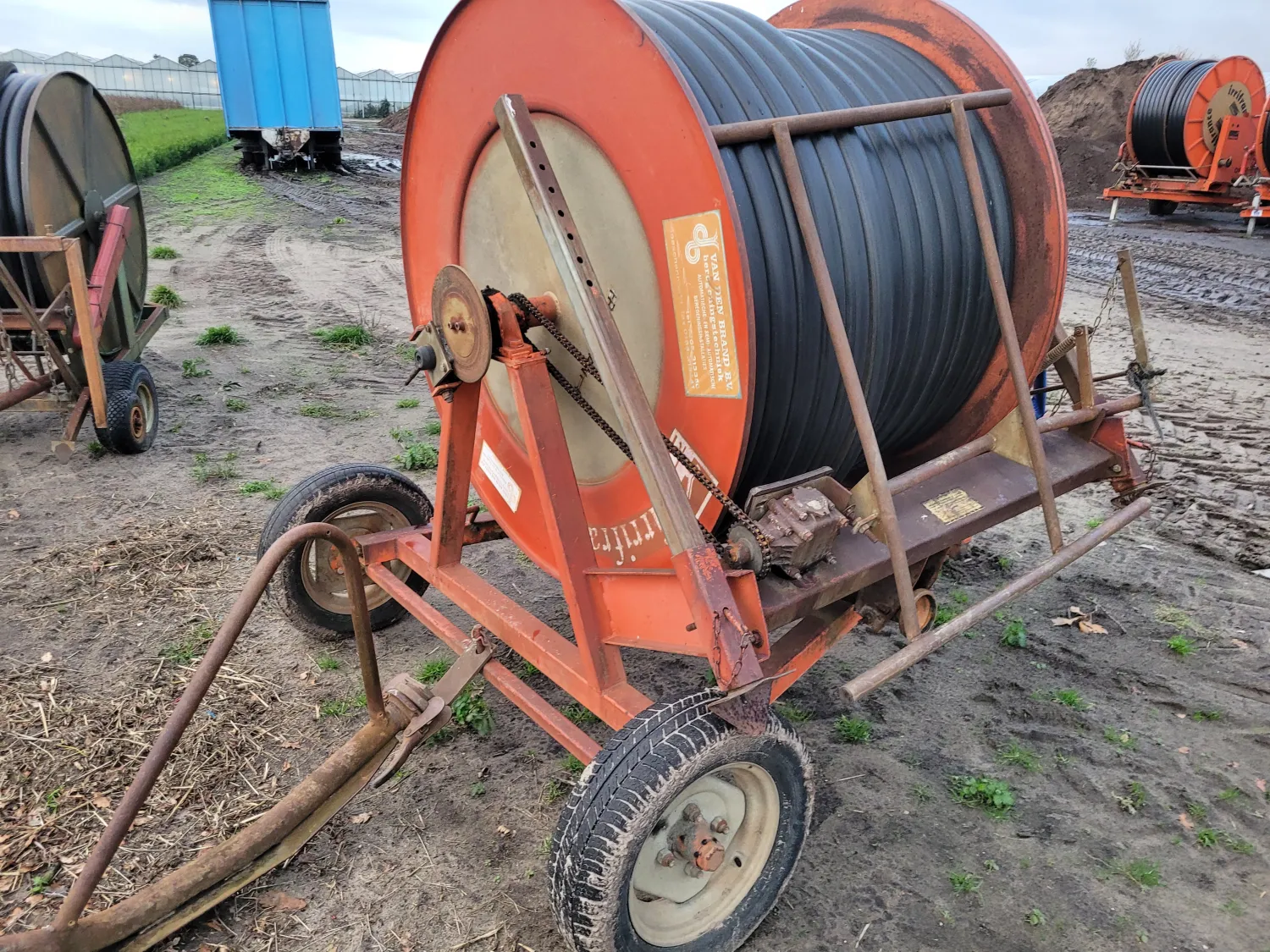 Irrifrance Beregeningshaspel | Type Stp mini 63-180
