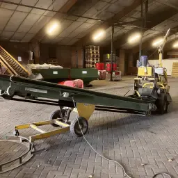 Opschepmachine Visser 2011 met Oprij Kar - BTW Exclusief