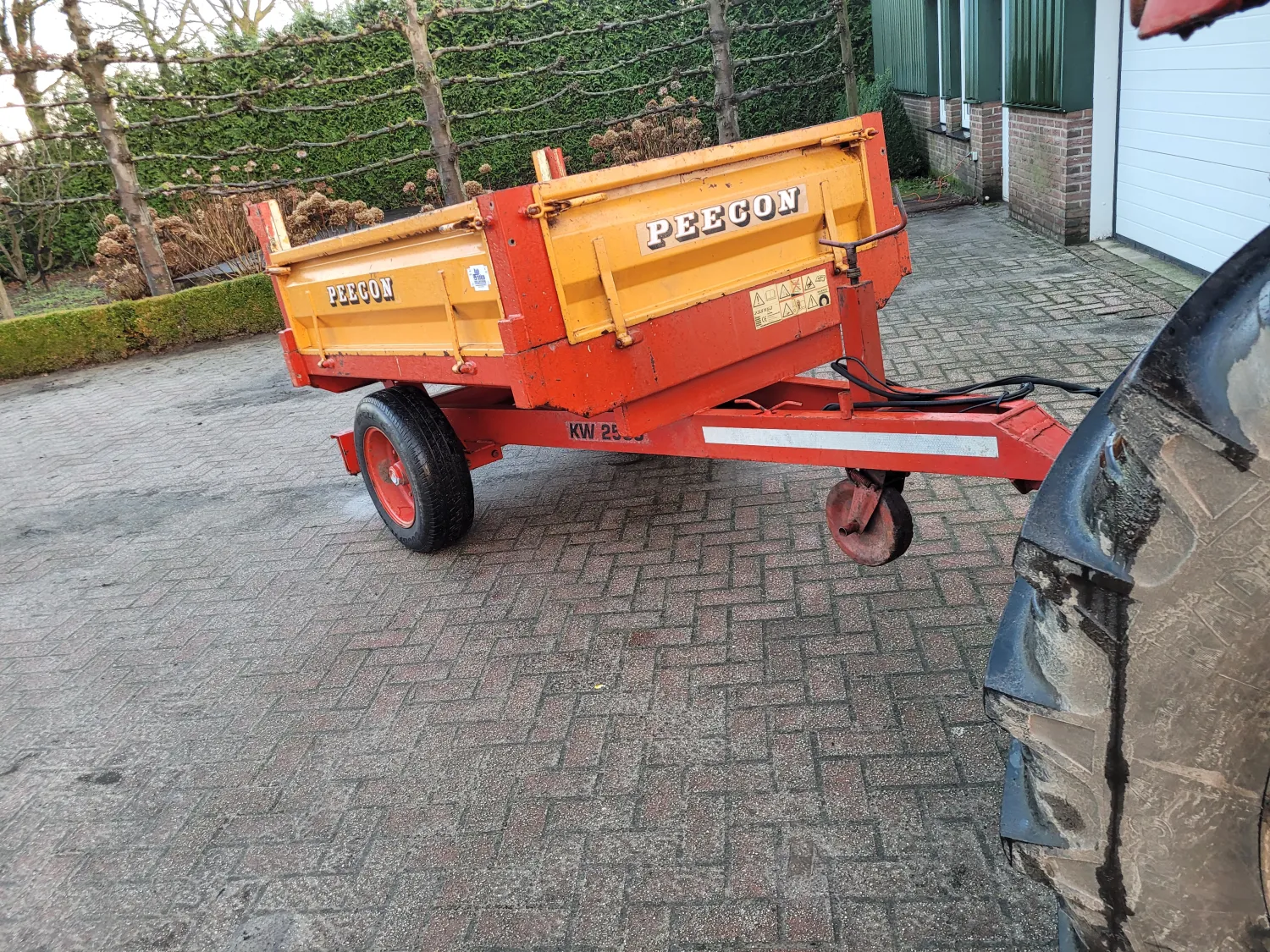 Gebruikte Peecon KW 2500 Kipper - 1996 - Direct inzetbaar