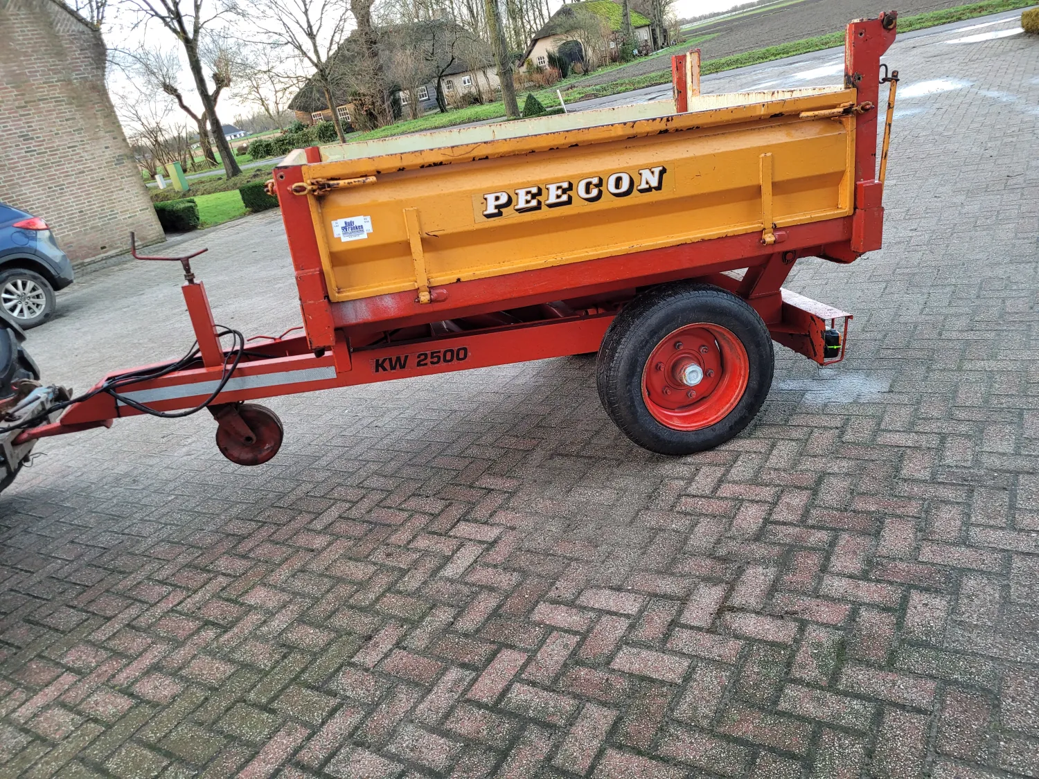 Gebruikte Peecon KW 2500 Kipper - 1996 - Direct inzetbaar
