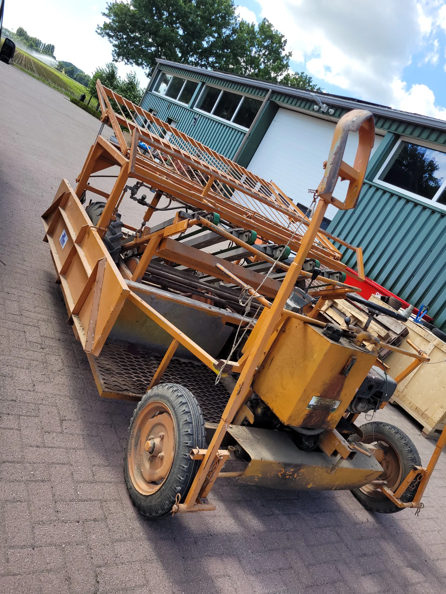 Gebruikte Regero Plantmachine - 5 Rij - Perspot Planten