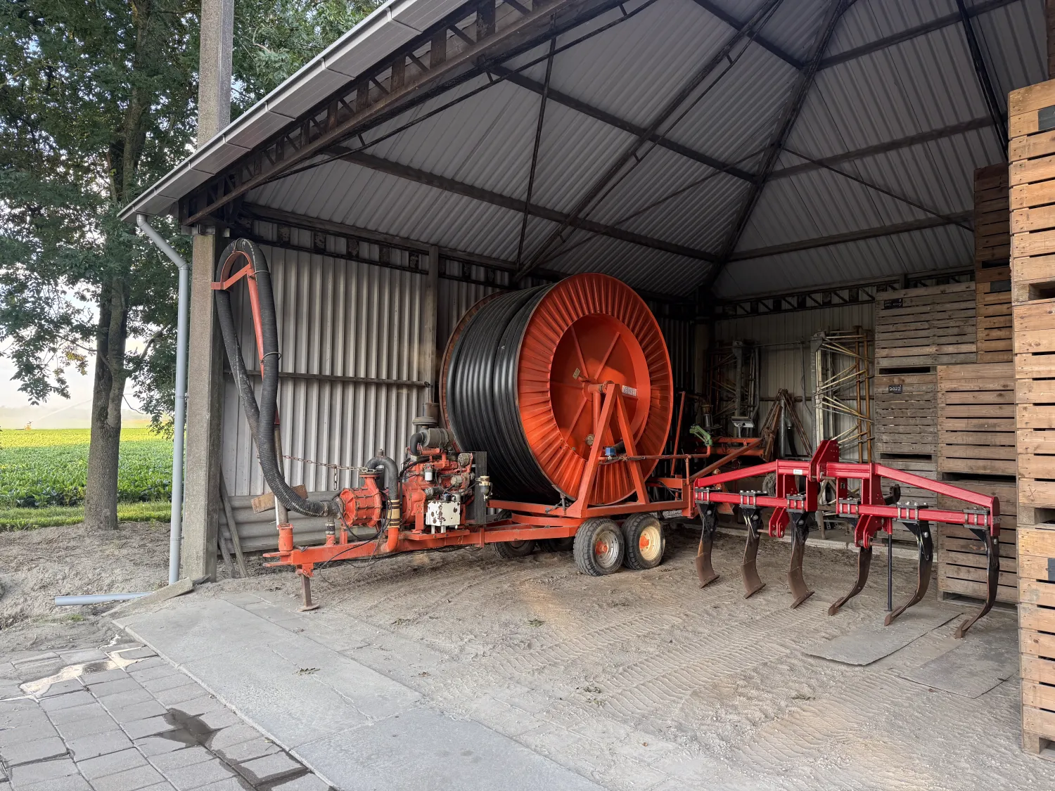 AP Beregeningshaspel - 1999, John Deere Motor, 110-350 Slang