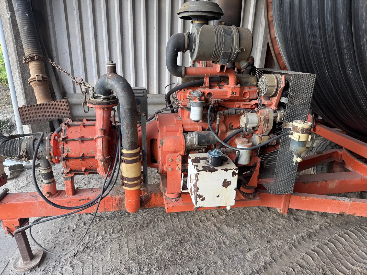 AP Beregeningshaspel - 1999, John Deere Motor, 110-350 Slang