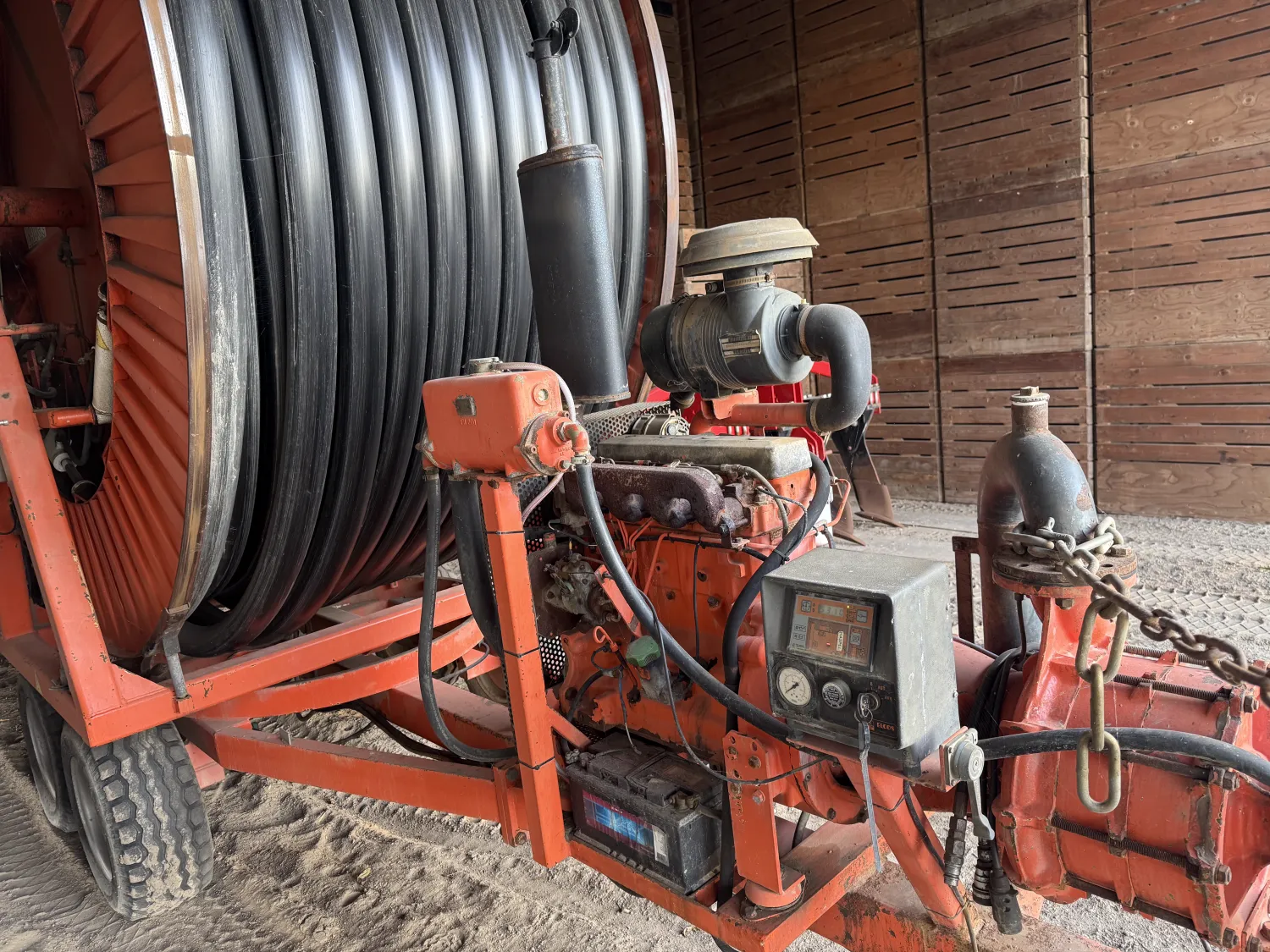 AP Beregeningshaspel - 1999, John Deere Motor, 110-350 Slang