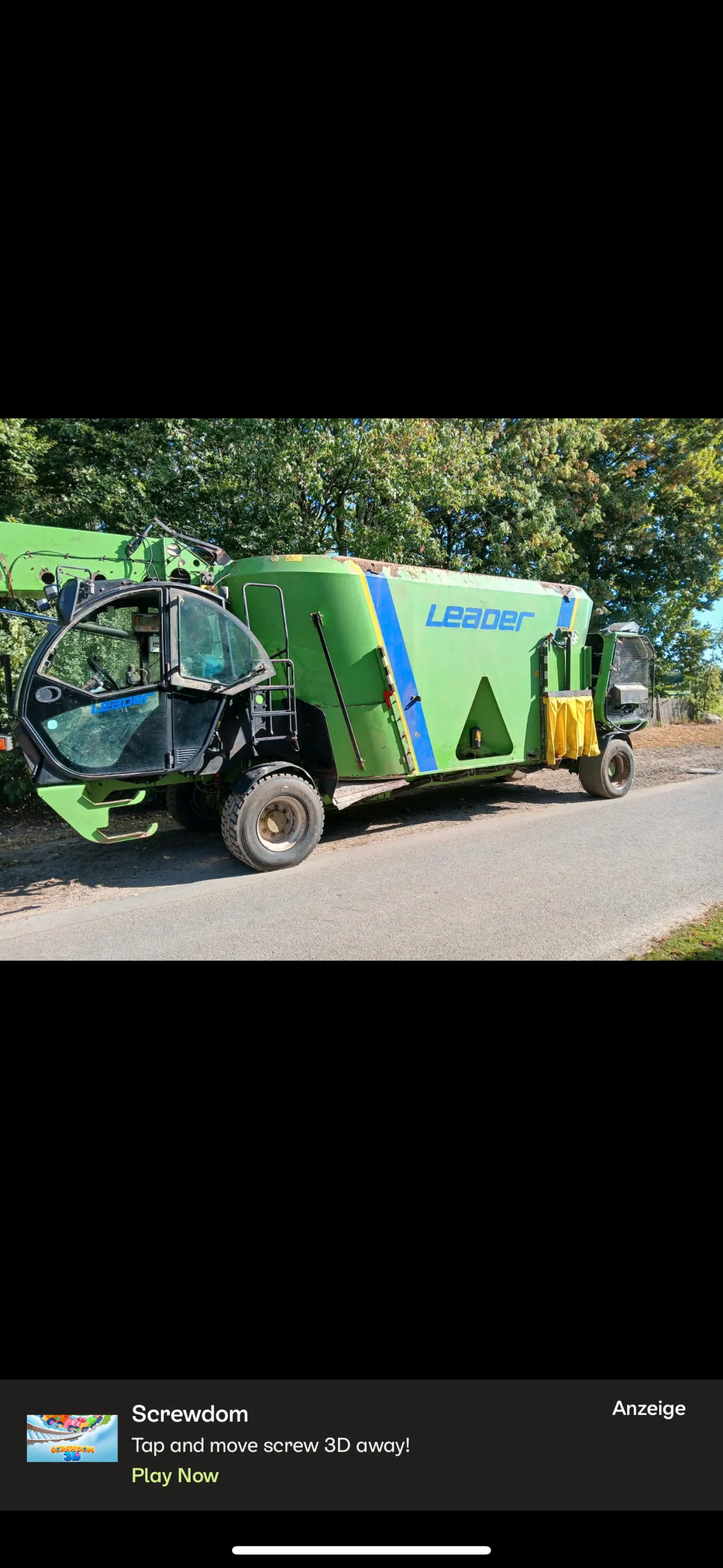 Selbstfahrender Futtermischwagen Faresin Leader 2600