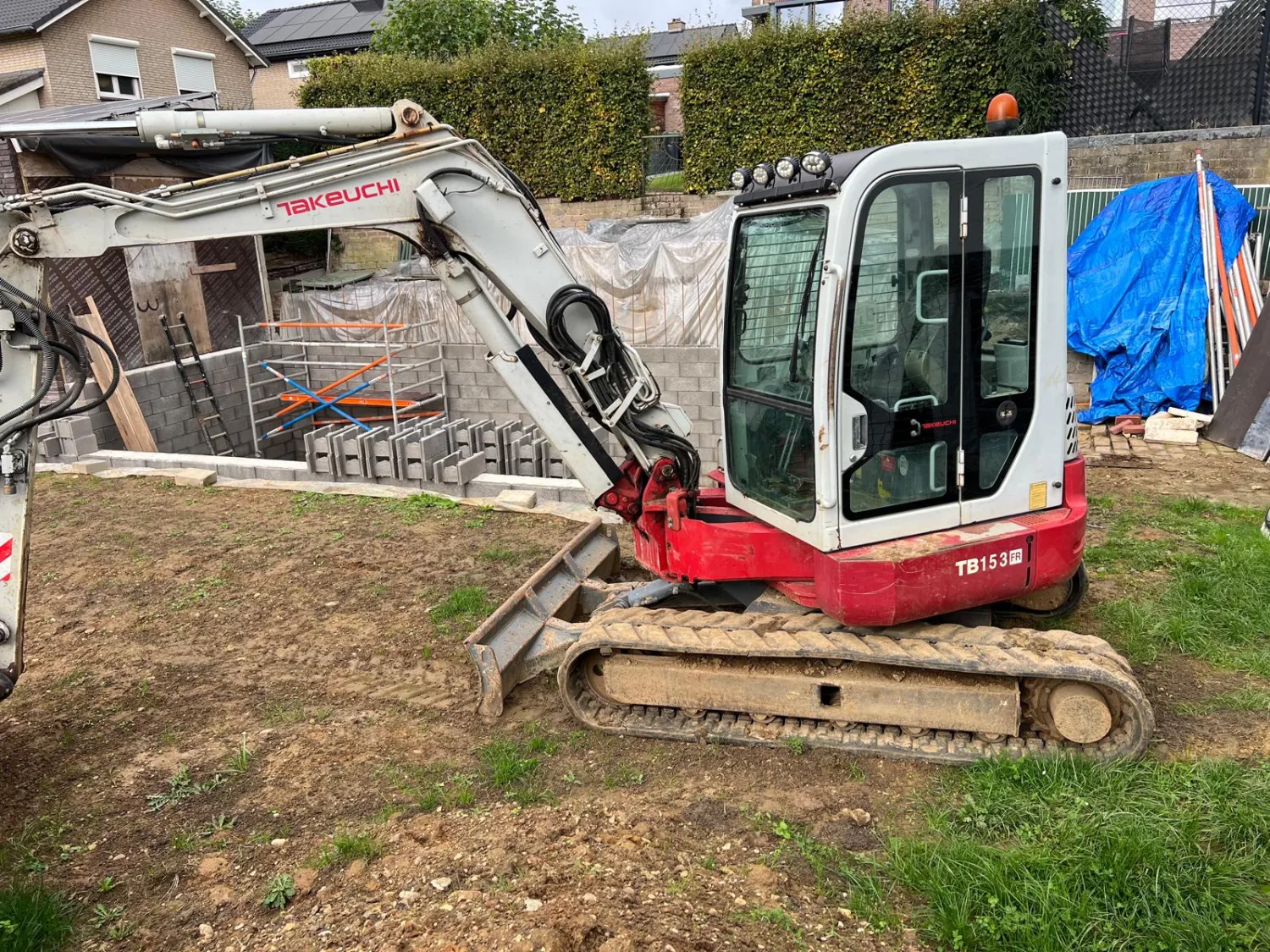 Takeuchi TB153FR minigraver te koop | Graafmachine