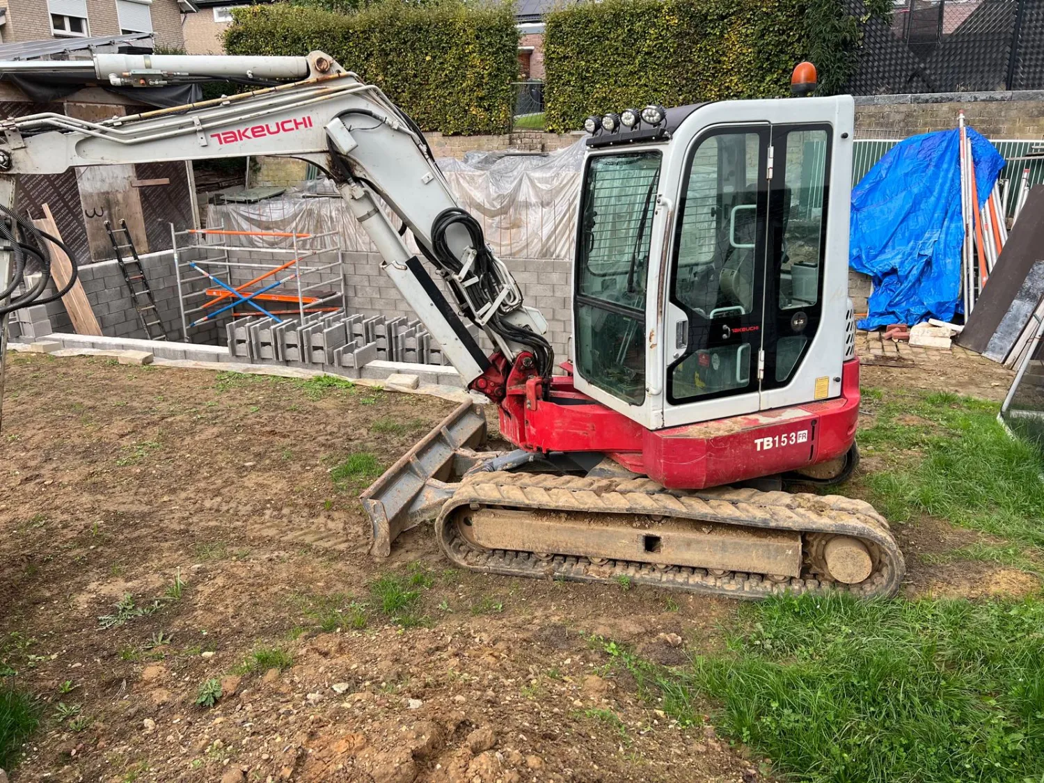 Takeuchi TB153FR minigraver te koop | Graafmachine