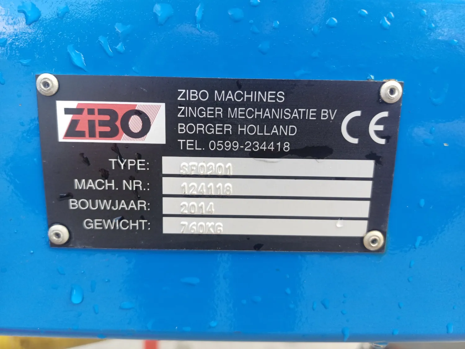 Zibo Sleuvenfrees 170cm - Weinig gebruikt en in nette staat