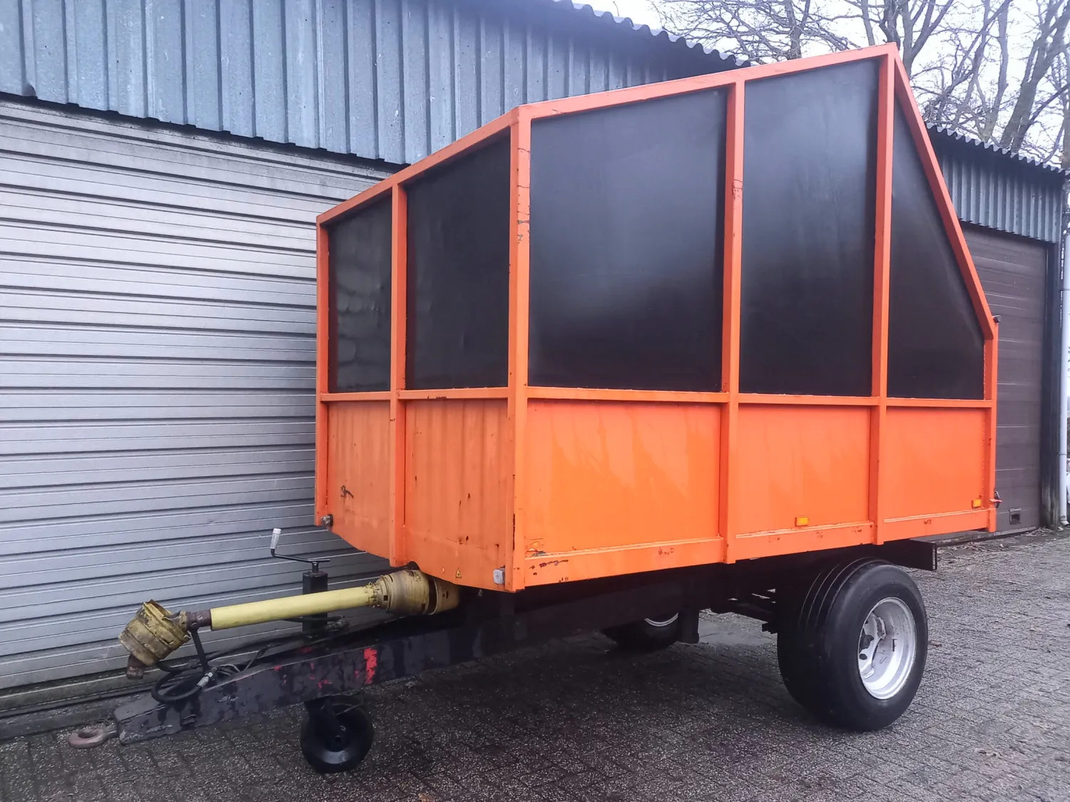 Houtsnipper Kipper met Doorlopende Aftakas | 12 Kuub