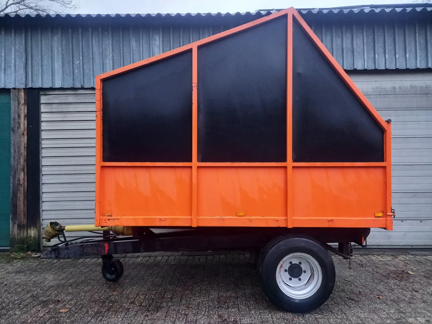 Houtsnipper Kipper met Doorlopende Aftakas | 12 Kuub