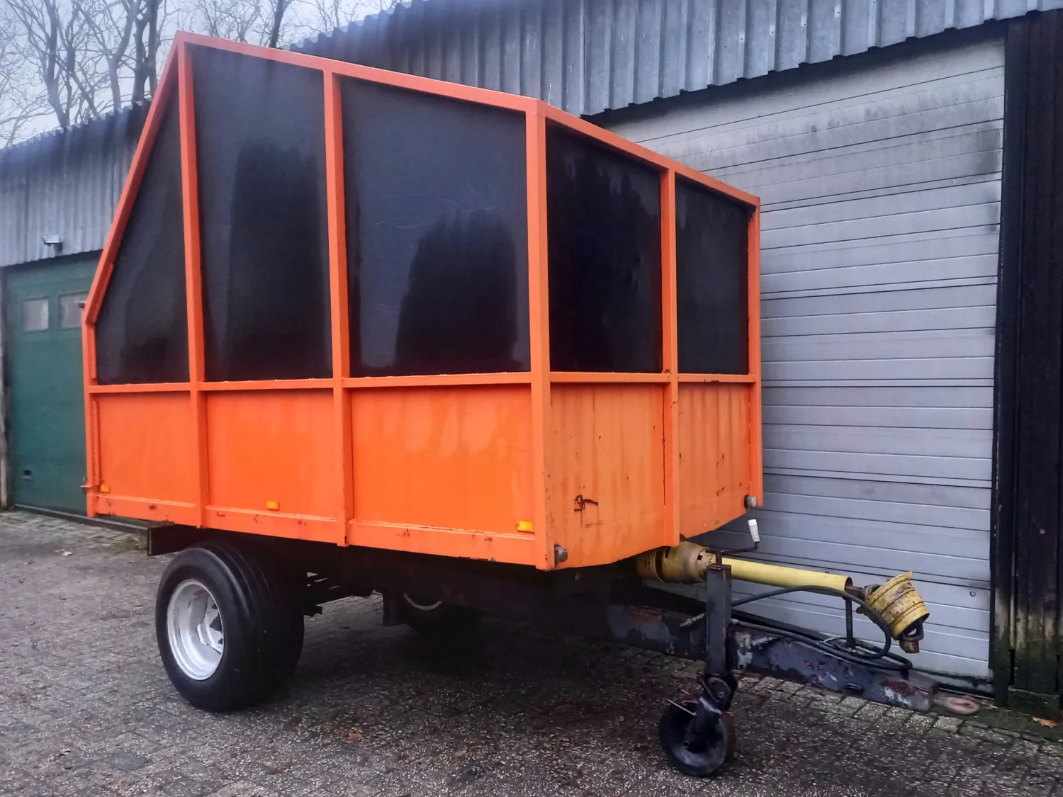 Houtsnipper Kipper met Doorlopende Aftakas | 12 Kuub