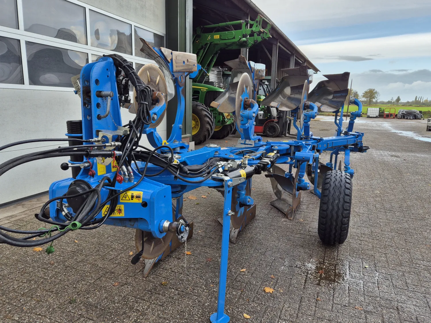 Pług Lemken Juwel 7 - 4 Skiby, Rok 2014