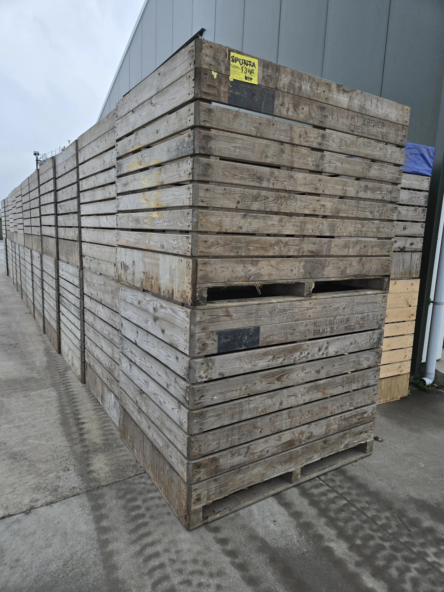 Gangbare kisten kopen | Landbouwkisten aanbieding