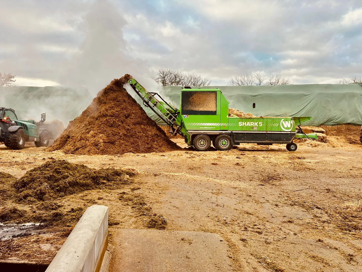 Biogasproductie optimaliseren: Shredden voor hogere opbrengsten