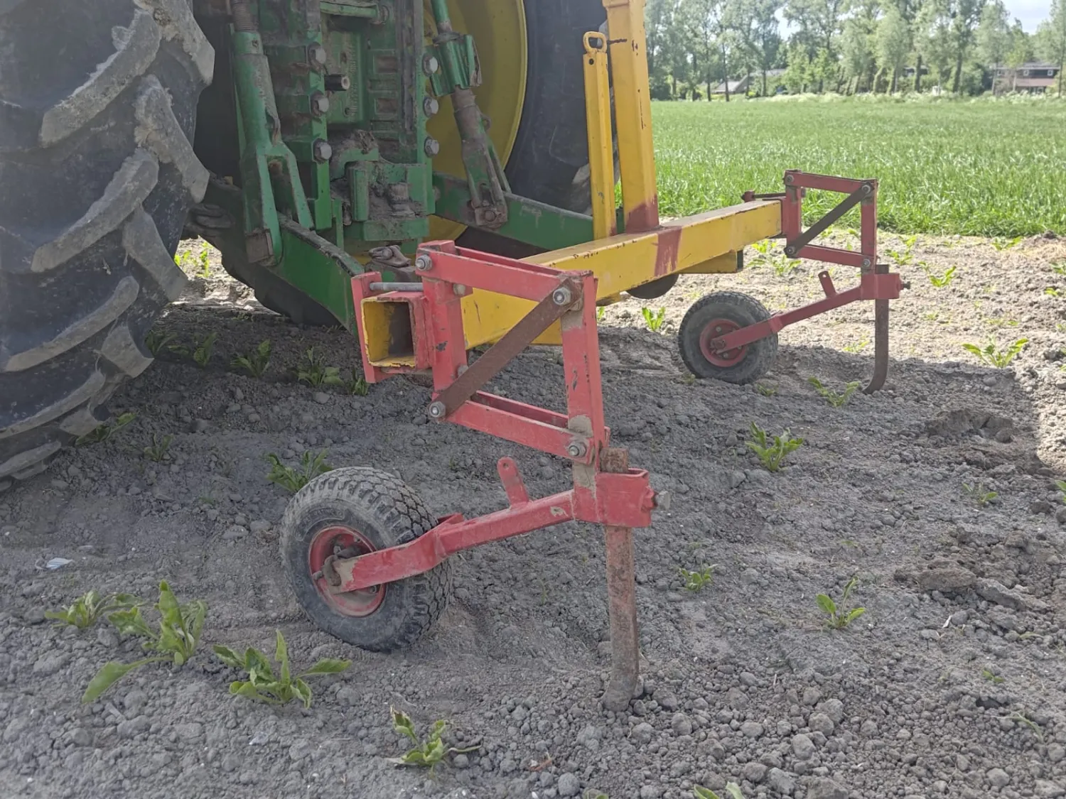 Schoffelbalk 12 rijen opklapbaar | Landbouwwerktuigen