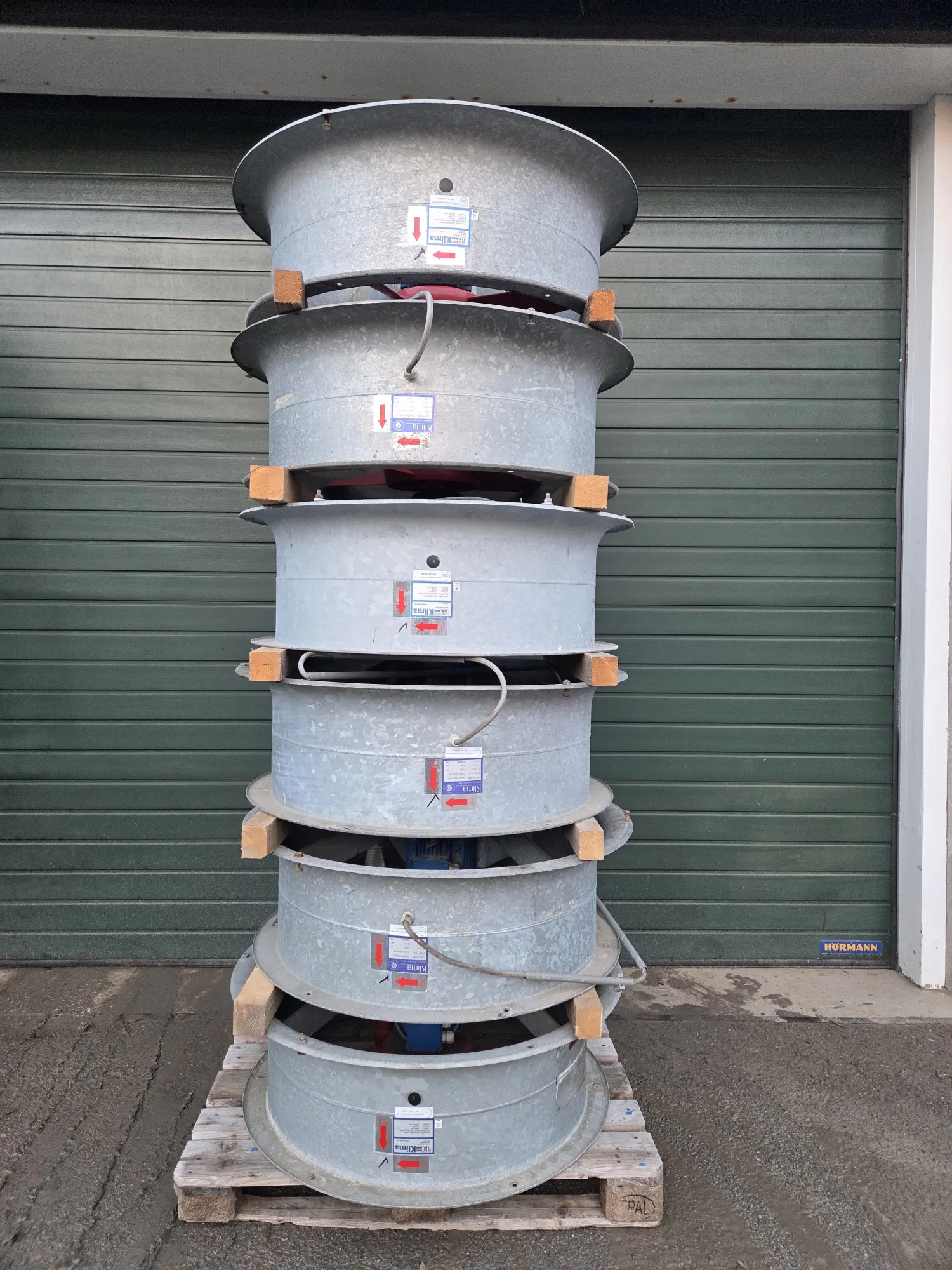 Klima DLM-12Na Axiaalventilatoren - 90cm Diameter