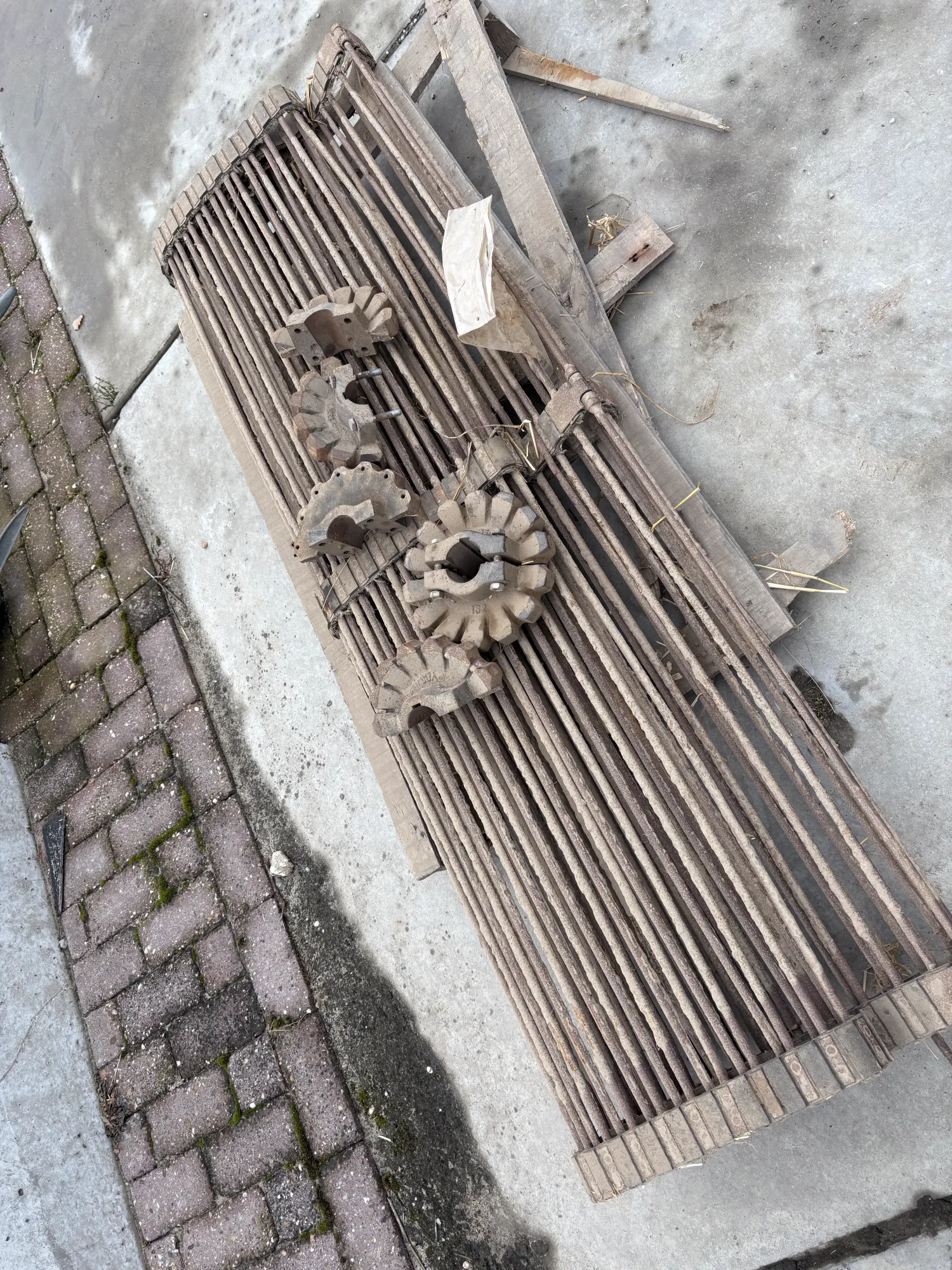 Amac Rooimat 170cm breed | Aandrijf Sprocket Wielen