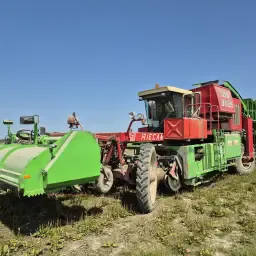 AVR Riecam 4-rijige rooimachine - Zelfrijdend, 3 tons bunker