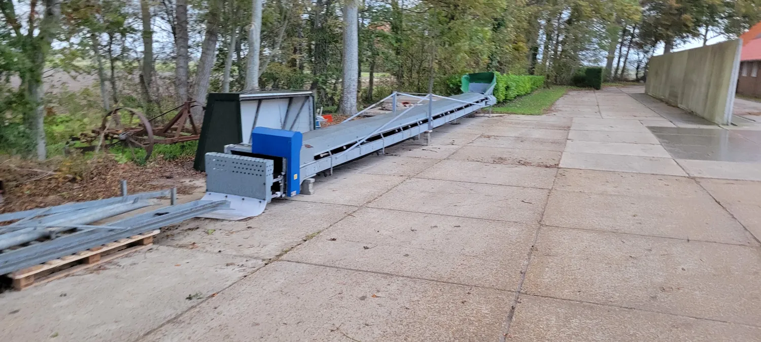 Mestband te koop - 13,5 meter, Goede staat