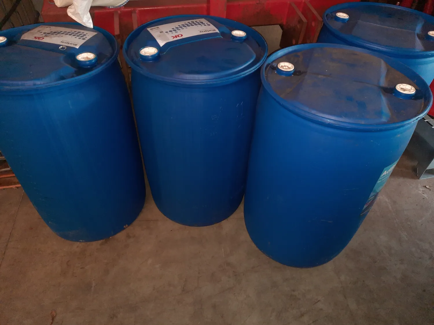 Lege AdBlue vaten beschikbaar