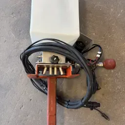 Zibo granulaatstrooier - RVS, verwarming, hydraulisch