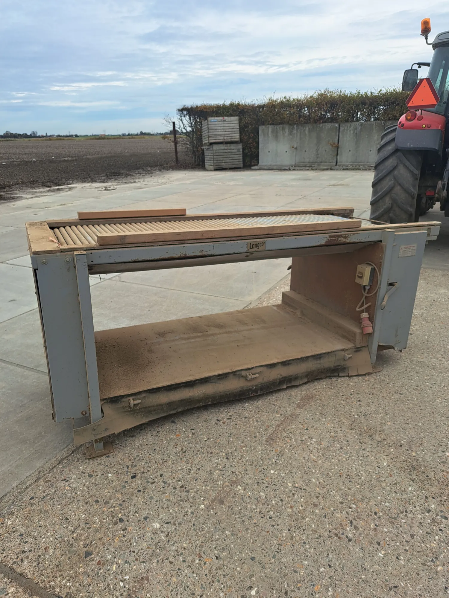 Rollenleestafel - 80cm breed, 250cm lang