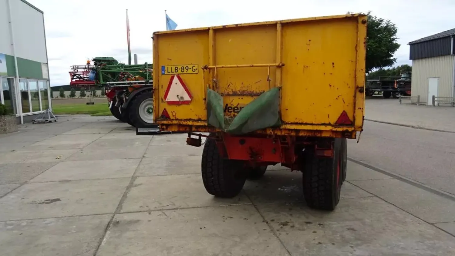 Veenhuis 1300 Sleepvoet - Bouwjaar 1990 - Goede banden