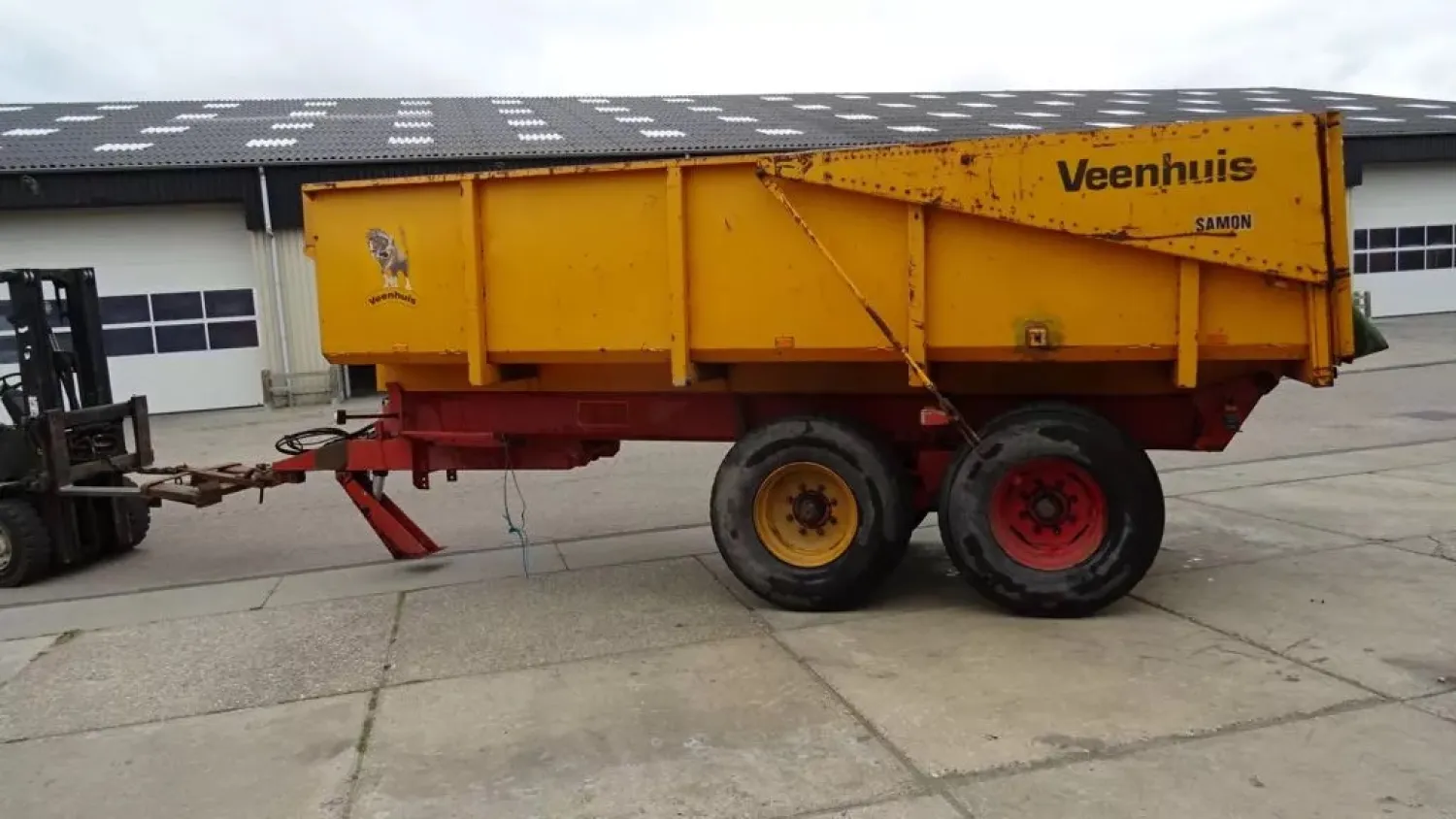 Veenhuis 1300 Sleepvoet - Bouwjaar 1990 - Goede banden