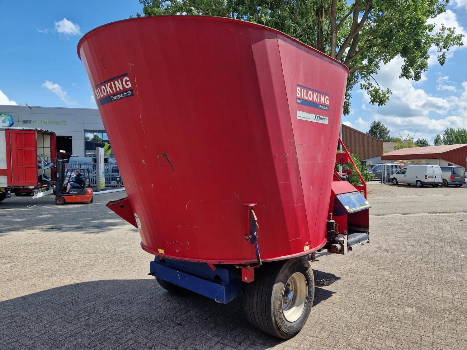 Siloking MP14 Voermengwagen - 2009 - 14m³ Inhoud