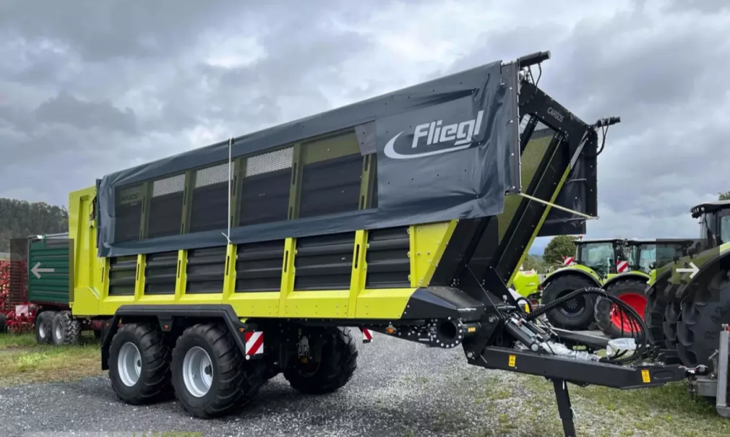 Silagewagen 750trend: 52m³ Inhoud, 23 Ton Onderstel